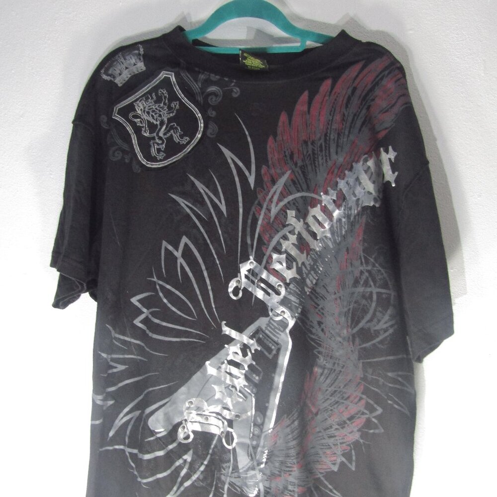 Raw Blue Rebel Performance Y2K Black Size XXL